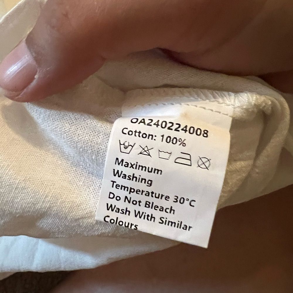 NWT commense white blouse small - Picture 7 of 10